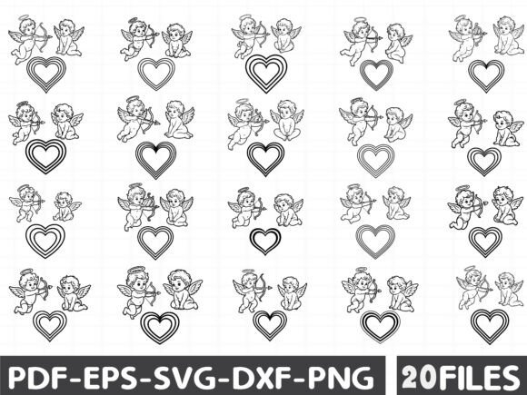 Cupid SVG, Valentine SVG, Angel SVG: Premium Graphics for Handmade Designs