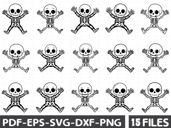 Dancing Skeleton Svg Graphics and Illustrations Review