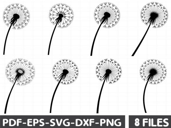 Dandelion SVG: A Fresh Graphic and Illustration Asset for Sellers