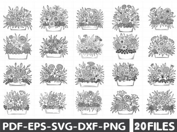 Flower Swag, Floral Swag, Botanical Graphics & Illustrations Review