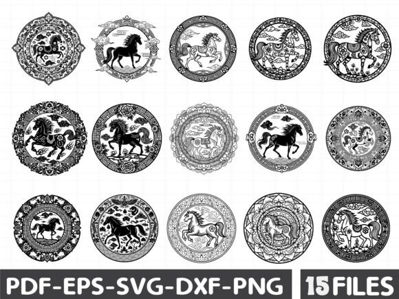 Lunar Horse Graphics: A Crafter's Review of These Illustrations
