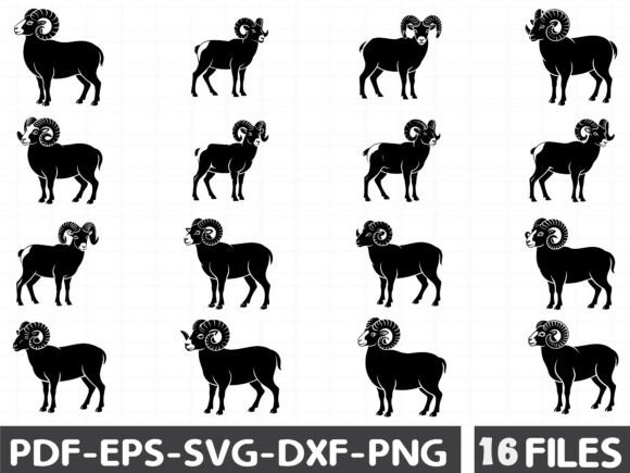 Reviewing Ram Silhouette Mountain Sheep Graphics and Illustrations