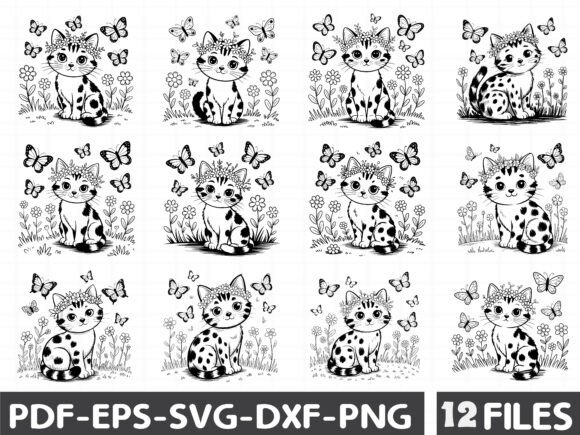 Spring Cats: Fresh Graphics and Illustrations for Local Brands