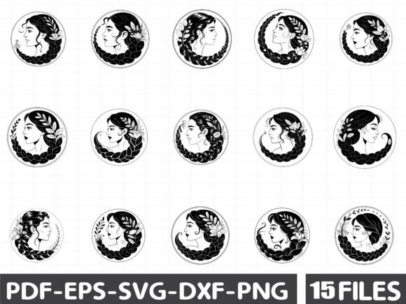 Spring Girl Graphics and Illustrations for Modern Publishing
