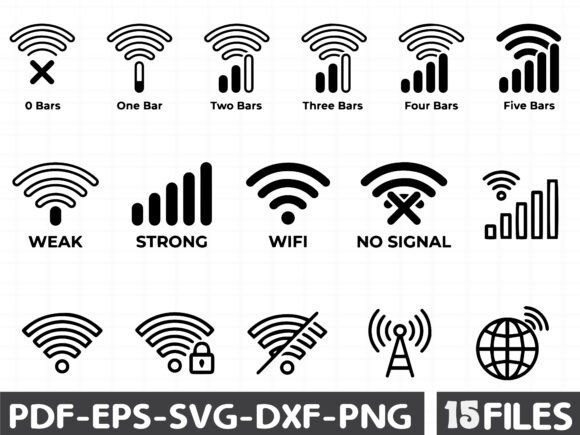 WiFi Signal Icon Vector Design: Graphics & Illustrations for Makers